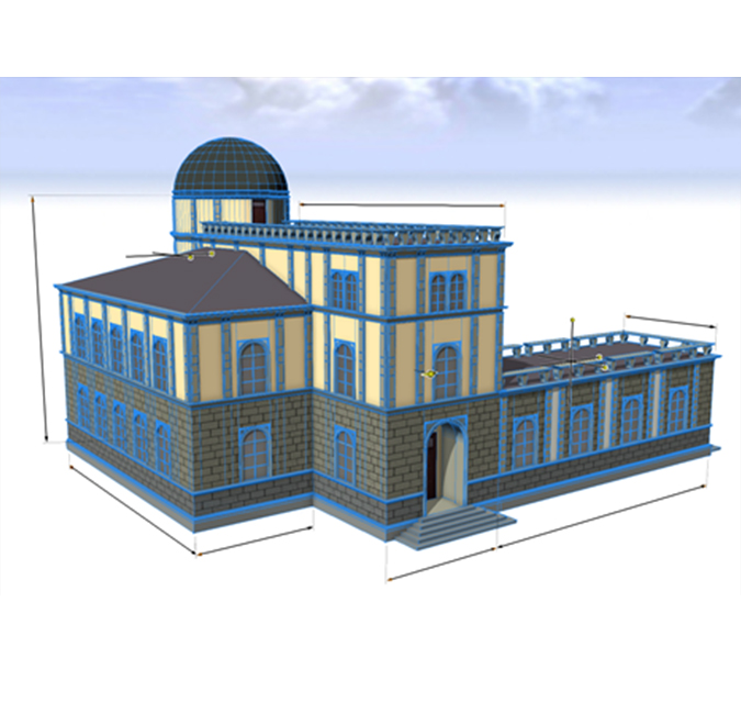 Model illustration of building 