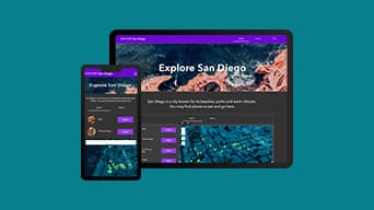 With ArcGIS Experience Builder, design custom apps for the web.