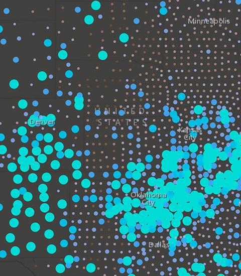 map of opioid prescription use