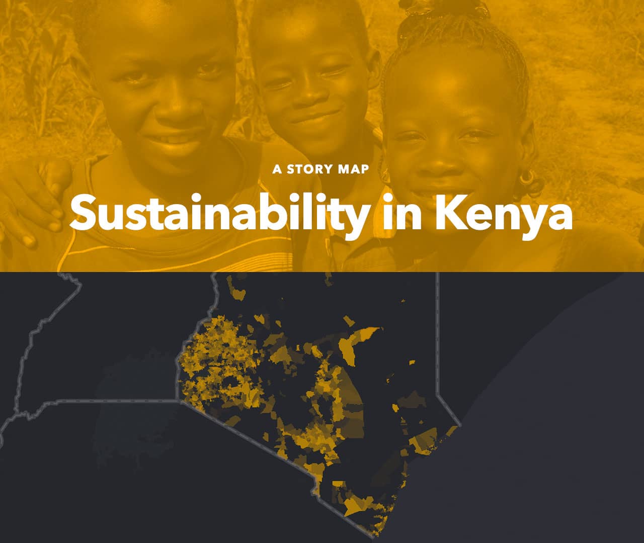 Sustainability in Kenya storymap